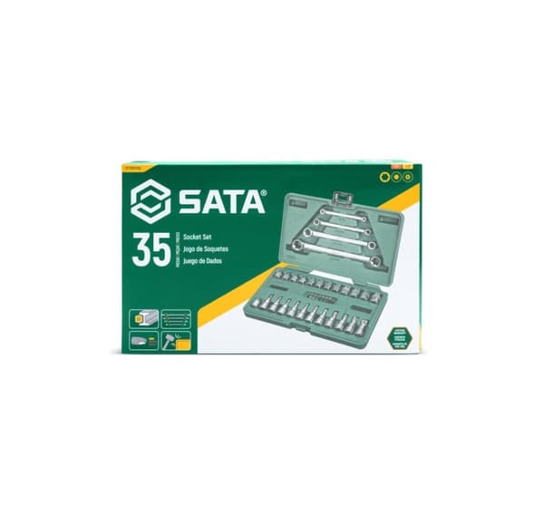 35 deler torx sett. 1/4 og 3/8