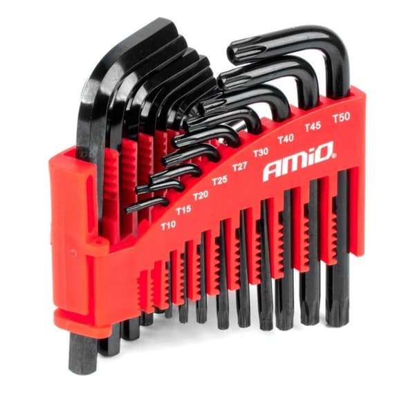 22-osainen TORX HEX avainsarja, CRV