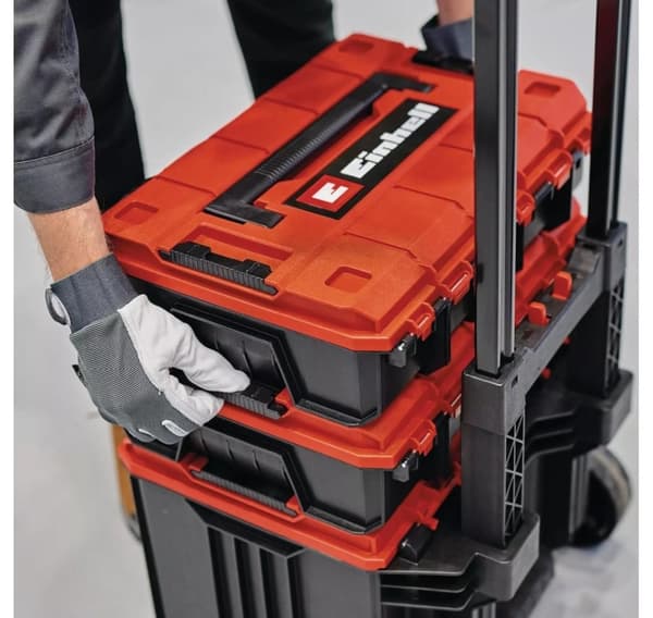 Einhell, E-Case Tower Værktøjskassesæt med hjul, 3 stk, 4540015