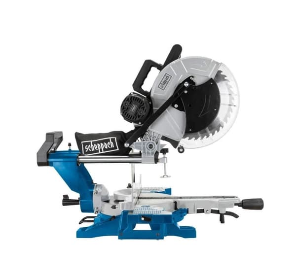 Pistosaha HM140L voidaan kallistaa molemmille puolille + lisäsahanterä, Scheppach