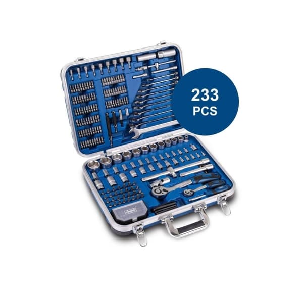 Værktøjssæt TB235, 233 dele, Scheppach