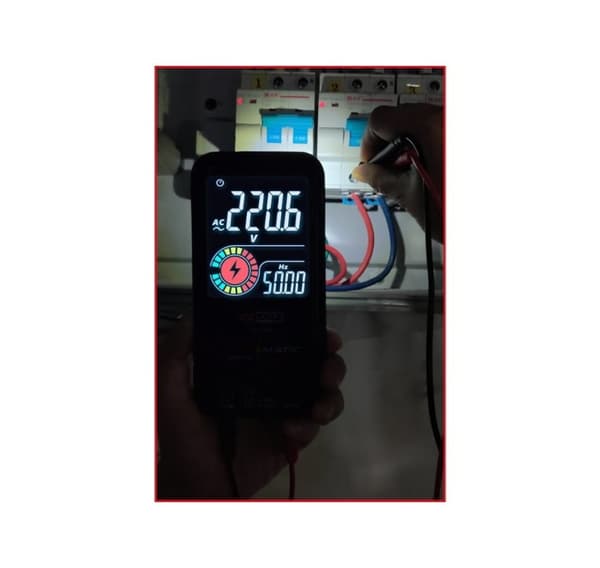 Automatisk digitalt multimeter med prøveledninger, KS Tools