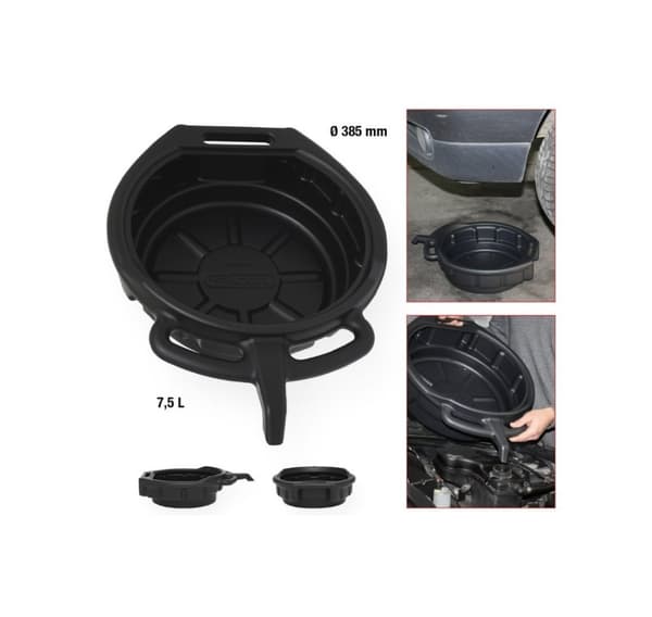 Oljebad 7,5L, plugg, KS Tools