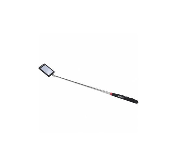 Teleskopspejl med LED-belysning 260-760mm, 50x80mm, KS Tools