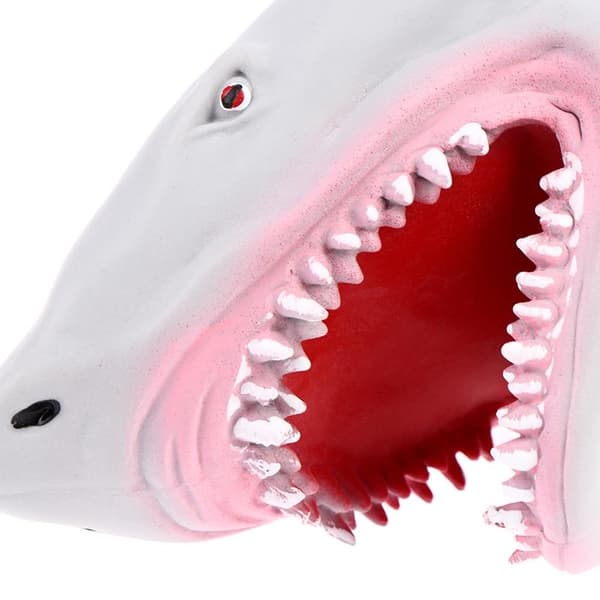 Hånddukke Haj Hoved - Dukke 17cm
