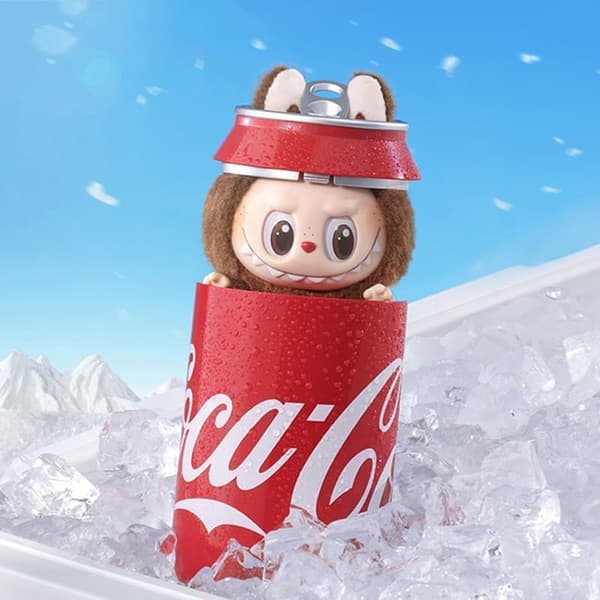 POP MART Labubu Monstrene Store ind i energi 17 cm(Cola Hideout)