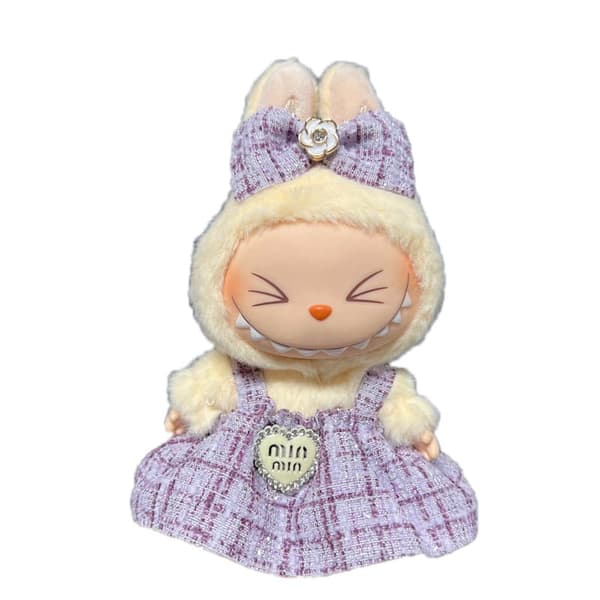 1-pack POP MART Labubu The Monsters Macaron kjolar(Docka ingår ej)