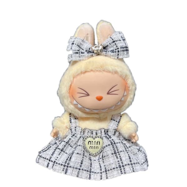1-pack POP MART Labubu The Monsters Macaron kjolar(Docka ingår ej)