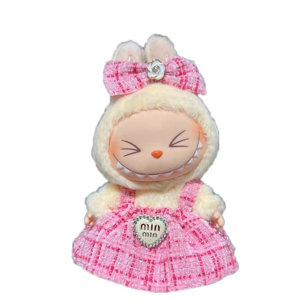 1-pack POP MART Labubu The Monsters Macaron kjolar(Docka ingår ej)