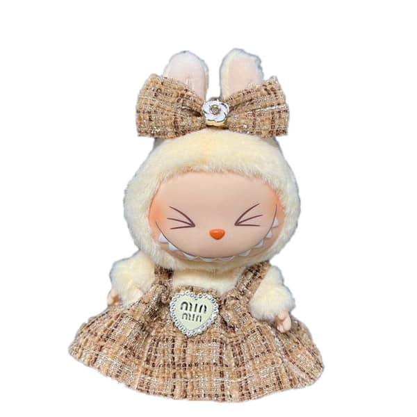 1-pack POP MART Labubu The Monsters Macaron kjolar(Docka ingår ej)