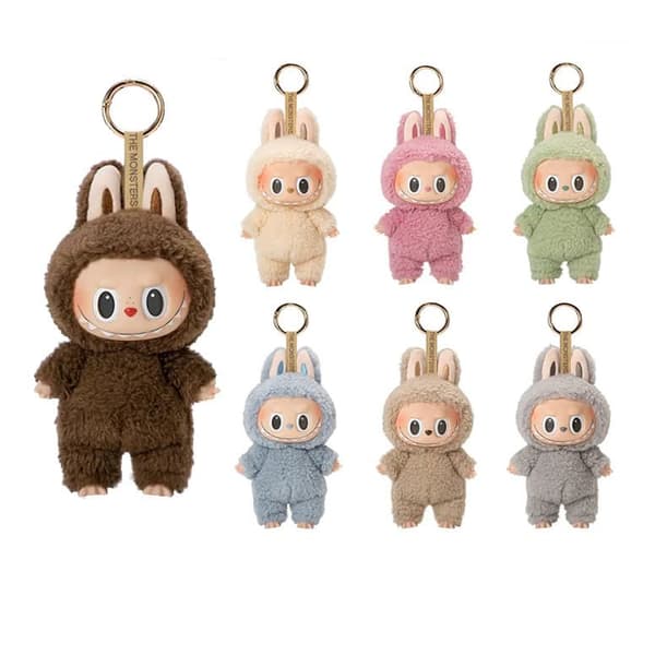 1-pak POP MART The Monsters Labubu Macaron Edition – Samlerfigur 17 cm i blindboks