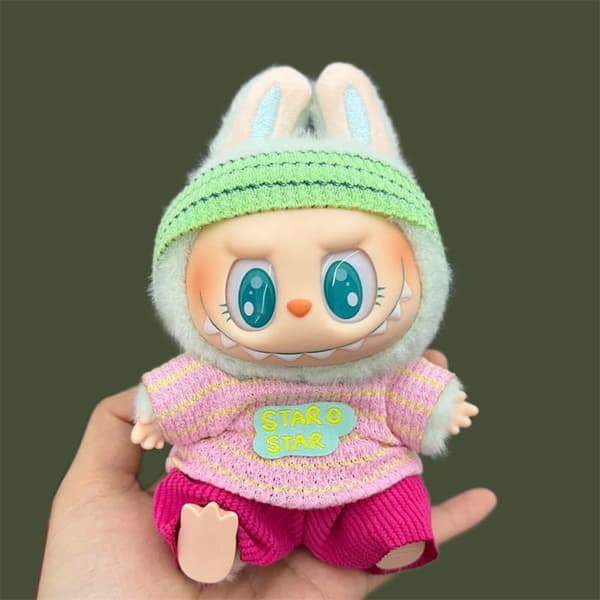 1-pack Labubu Klädset – För 2:a generationens POP MART-figur (Endast kläder)