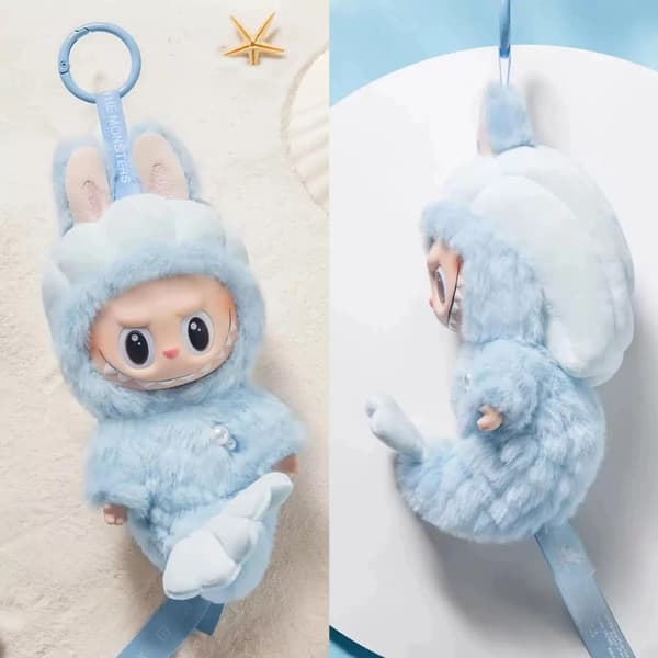 POP MART Labubu The Monsters Macaron 17 cm - Fishtail Lion-serien