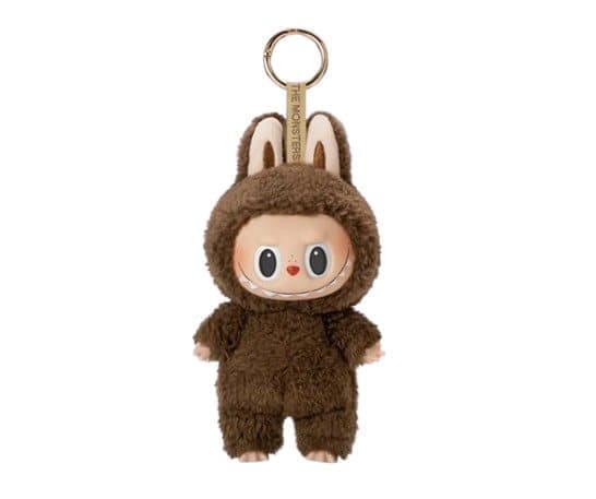 POP MART Monstret Macaron-17 cm Labubu Generation 1 Exciting Macaron Series Plush Toy Nyckelring - Blind Box Surprise