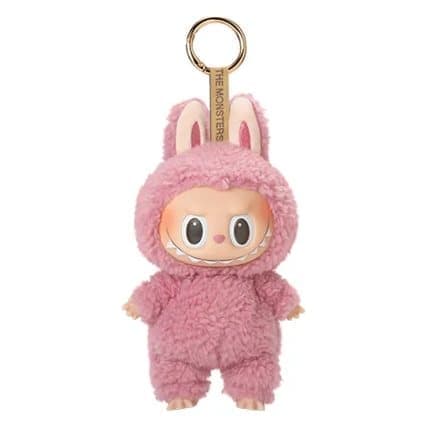 POP MART Monster Macaron-First - Sukupolvi 17cm Labubu Jännittävä Macaron Monsters Soft - Feel Pehmo Avaimenperä - Blind Box Yllätyslahja
