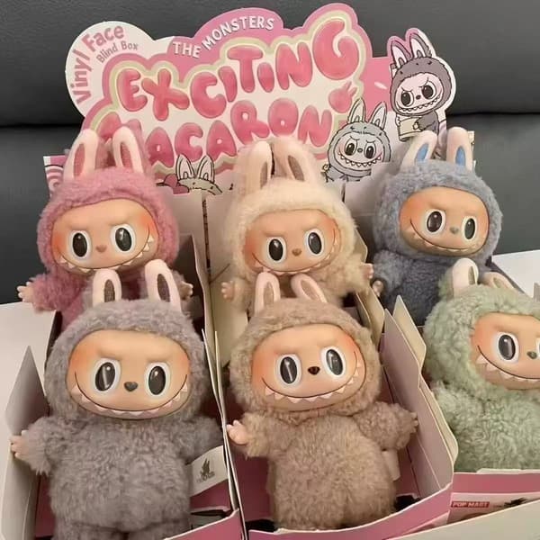 POP MART Labubu Macaron Blind Box – Samlerfigur fra The Monsters-serien