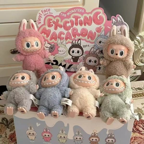 POP MART Labubu Macaron Blind Box – Samlerfigur fra The Monsters-serien