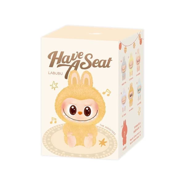 POP MART Labubu "Have a Seat" 17 cm – Samlerfigur fra The Monsters serien
