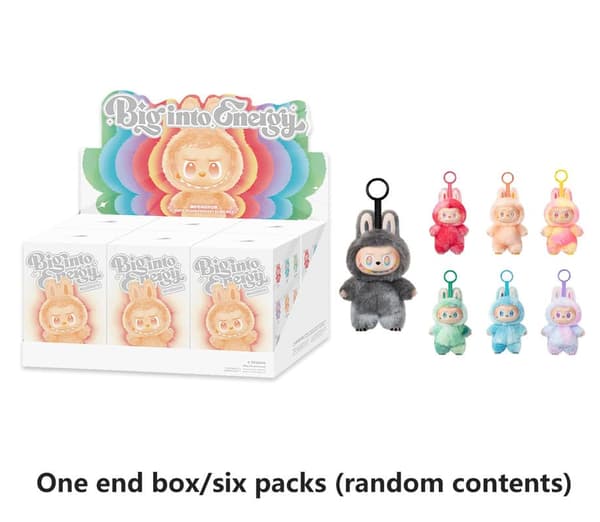 Labubu Collector's Series fra POP MART – Displayboks med 6 overraskelsesfigurer (17 cm)
