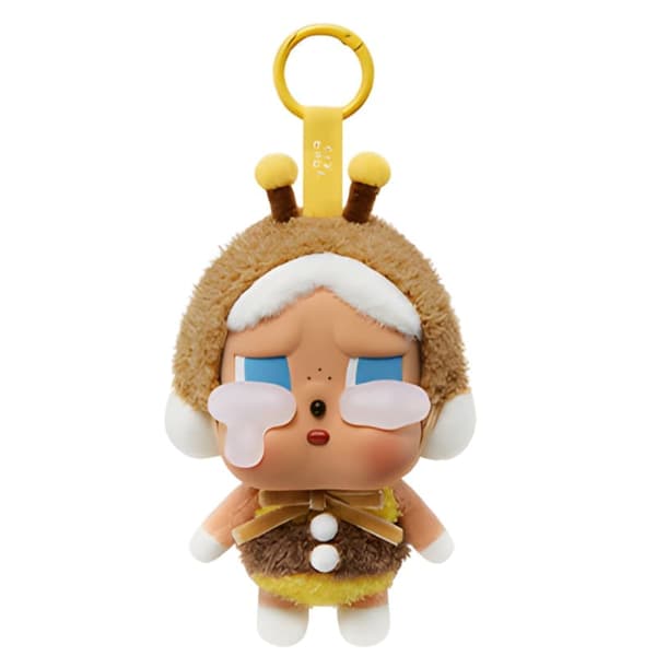 POP MART Crybaby – Blind Box nøglering (sød plysfigur, tilfældigt indhold)
