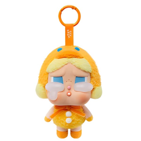 POP MART Crybaby – Blind Box nøglering (sød plysfigur, tilfældigt indhold)
