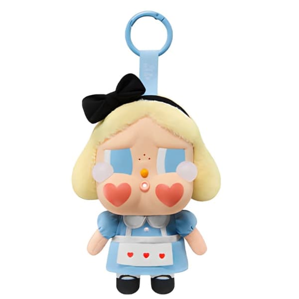 POP MART Crybaby – Blind Box nøglering (sød plysfigur, tilfældigt indhold)