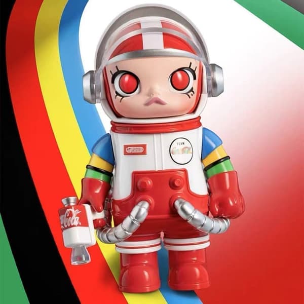 POP MART MOLLY MEGA Space Series 3 – Blind Box astronautfigur (tilfældigt indhold)