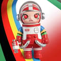 Miniatyrbillede 3 af 10: POP MART MOLLY MEGA Space Series 3 – Blind Box astronautfigur (tilfældigt indhold)