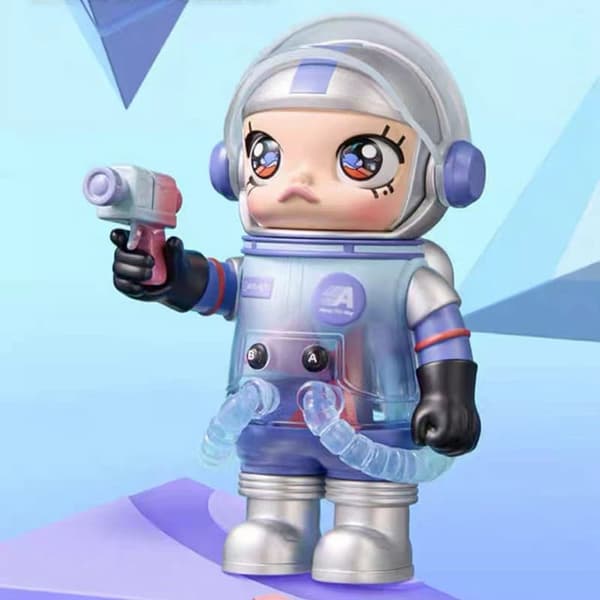 POP MART MOLLY MEGA Space Series 3 – Blind Box astronautfigur (tilfældigt indhold)