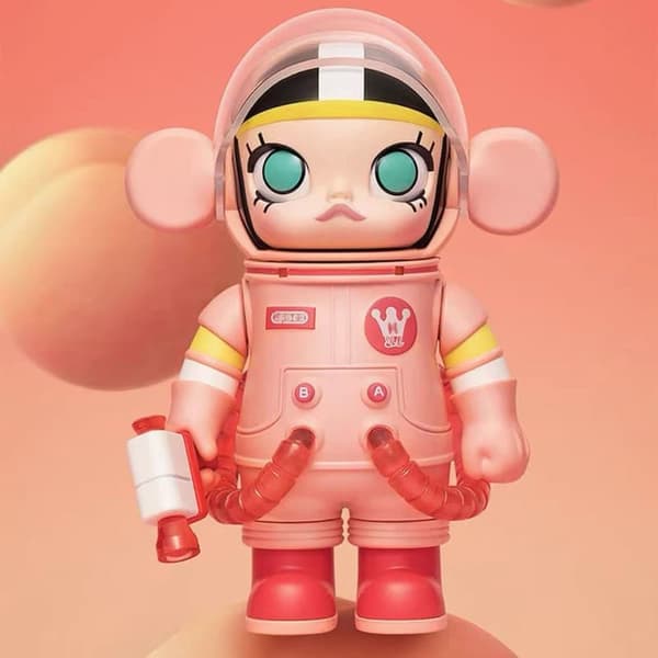 POP MART MOLLY MEGA Space Series 3 – Blind Box astronautfigur (tilfældigt indhold)