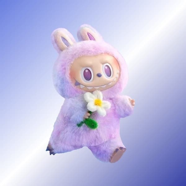 POP MART LABUBU Macaron Energi Series – Hängfigur Blind Box (1 st, Slumpmässigt Innehåll)
