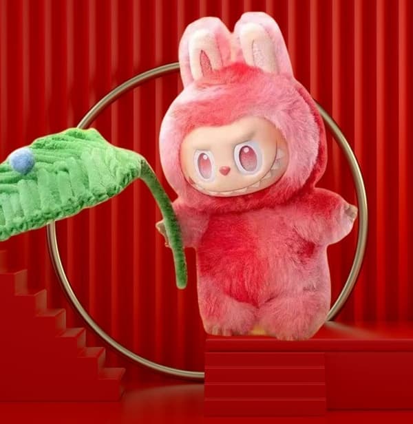 POP MART LABUBU Macaron Energi Series – Hängfigur Blind Box (1 st, Slumpmässigt Innehåll)