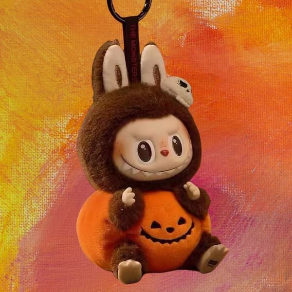 POP MART Labubu "Kurpitsa" -sarja – keräilyfiguuri n. 17 cm