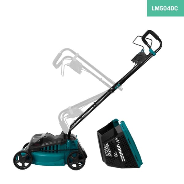 VONROC Plæneklipper 40V - 33cm - kulfri motor | Solo | Ekskl. akku og oplader