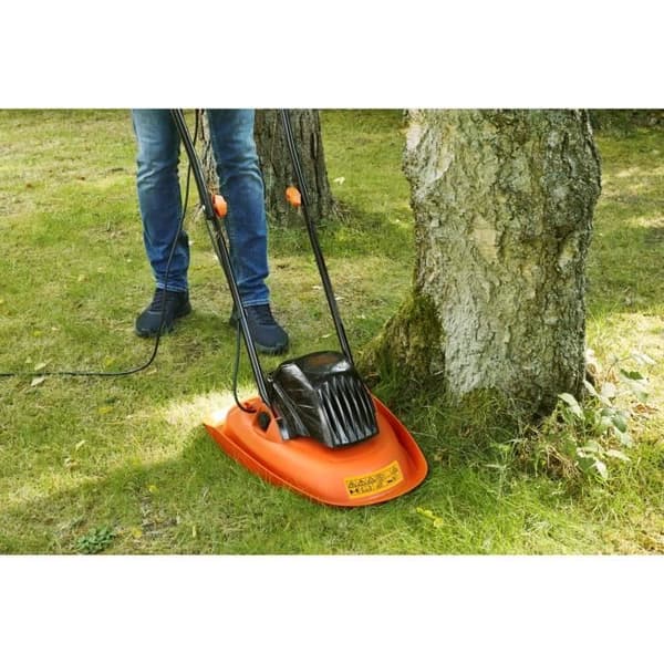 BLACK+DECKER BEMWH551-QS 1200W elektrisk luftkuddeklippare 30 cm klippt - 6 knivar, 3 klipphöjdsinställningar