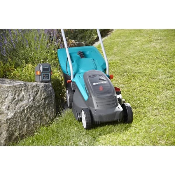 GARDENA 40V batteridriven gräsklippare - 32 cm klippt - 30L behållare - För gräsmatta 280 m²