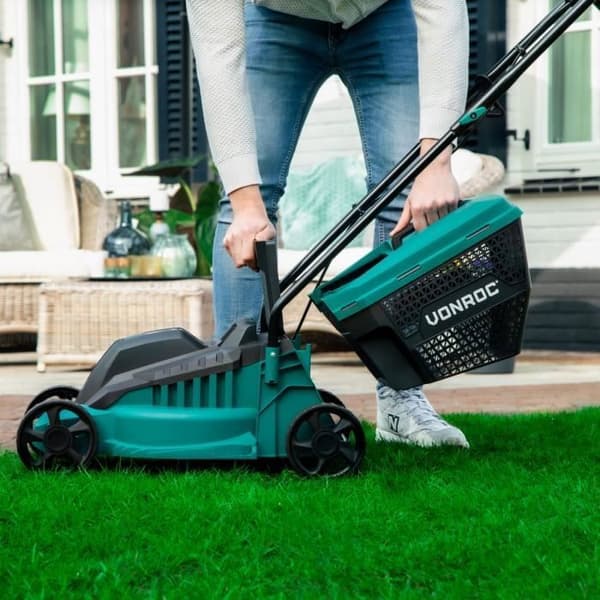 Gräsklipparsats 1300W klippbredd 32cm – Röjklippare 300W klippdiameter Ø230mm