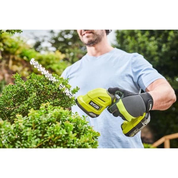 RYOBI RY18GSA-0 gräsklippare - Dubbel funktion: Växtskulptör - 120 mm och 200 mm blad - 18V
