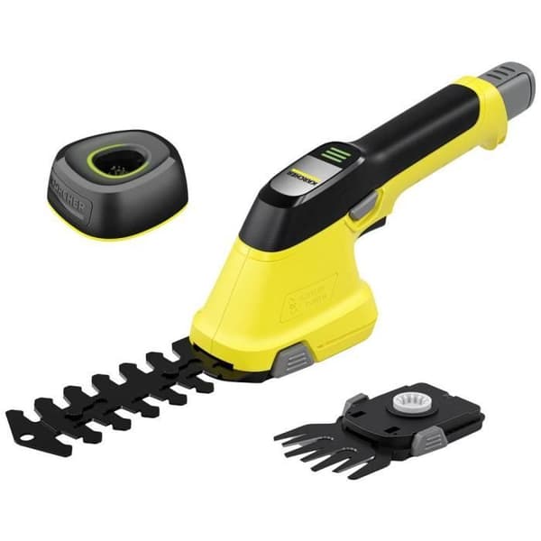 Gräsklippare - Kärcher - GSH 4-4 Plus - Trådlös - Batteri ingår - Häcksaxblad