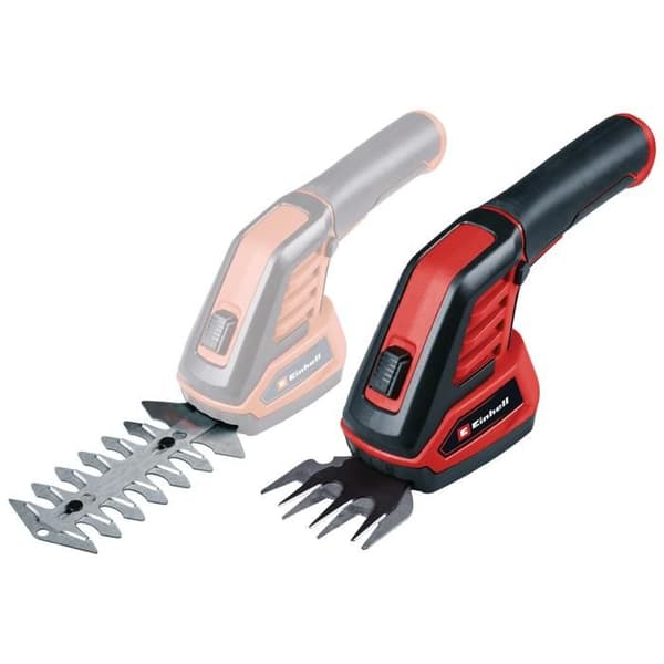 Einhell GC-CG 3.6/70 Li WT sladdlös grässax, häckskulptör utan handtag, med grässax + häckskulptörsats