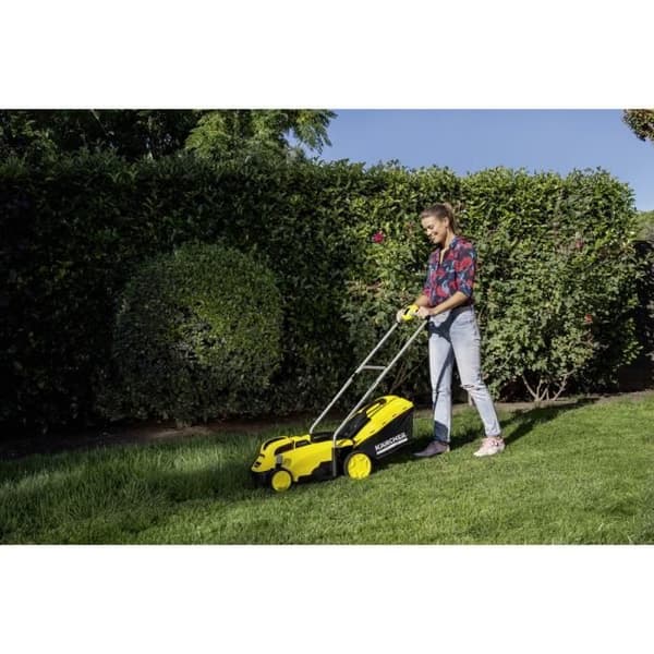 Batteriklippare - KARCHER - LMO 18-33 - 4 klipphöjder - 35L flexibel behållare