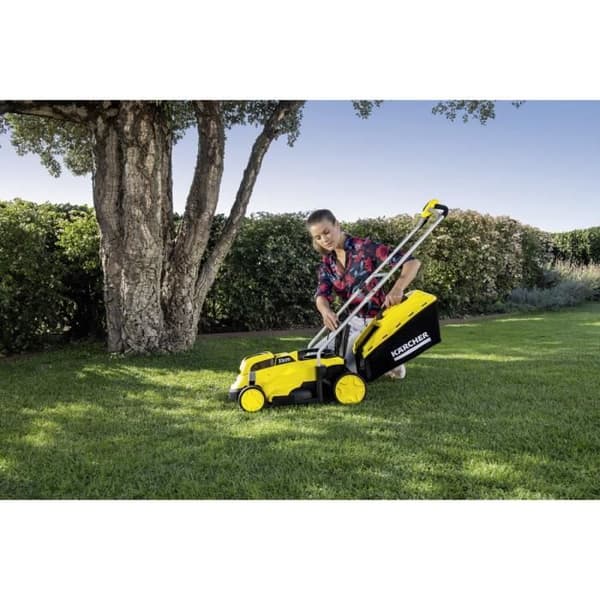Batteriklippare - KARCHER - LMO 18-33 - 4 klipphöjder - 35L flexibel behållare