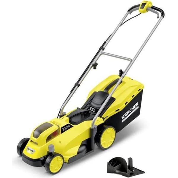 Batteriklippare - KARCHER - LMO 18-33 - 4 klipphöjder - 35L flexibel behållare
