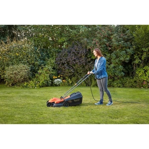 Elgräsklippare med sladd 1200W 32 cm - SVART+DECKARE - BEMW451-QS - 3 justerbara höjder