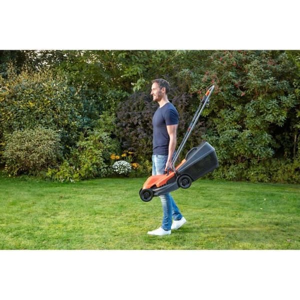 Elgräsklippare med sladd 1200W 32 cm - SVART+DECKARE - BEMW451-QS - 3 justerbara höjder