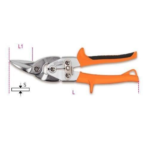 Beta Ciseaux à levier Li Lames Courbes MM250 - 011240020