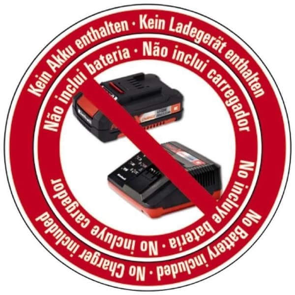 EINHELL GE-CG 18 Li-Solo Lithium 18 V sladdlös grässax och busktrimmer