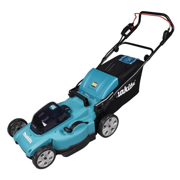 Gräsklippare 2x18V 48cm + 2 batterier 5Ah + laddare - MAKITA - DLM480CT2