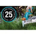 Miniatyrbild 3 av 5: GARDENA Gräsax - Vågiga blad - Ergonomiskt handtag - Styrdyna - 360° - 25 års garanti