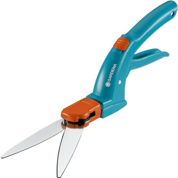 GARDENA Gräsax - Vågiga blad - Ergonomiskt handtag - Styrdyna - 360° - 25 års garanti